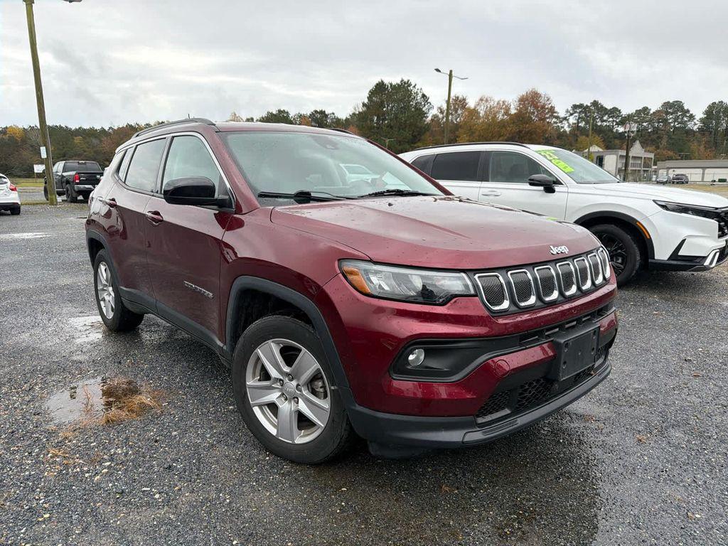 used 2022 Jeep Compass car, priced at $19,387