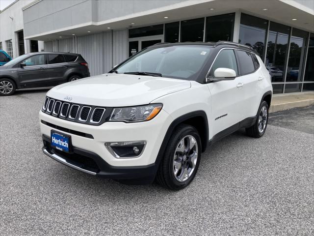 used 2021 Jeep Compass car, priced at $23,895