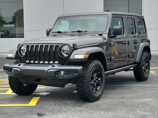 used 2021 Jeep Wrangler car, priced at $30,437