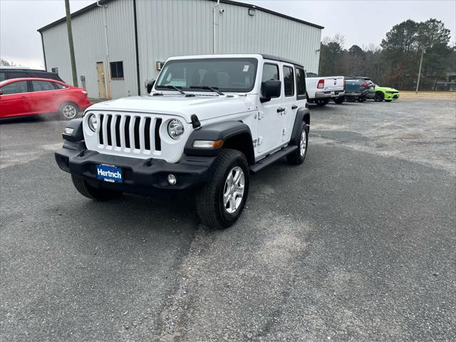 used 2020 Jeep Wrangler Unlimited car, priced at $25,000