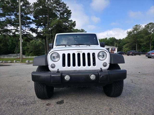 used 2017 Jeep Wrangler Unlimited car, priced at $16,999
