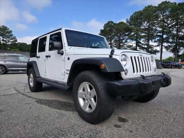 used 2017 Jeep Wrangler Unlimited car, priced at $16,999