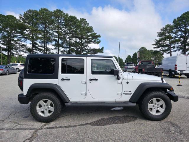 used 2017 Jeep Wrangler Unlimited car, priced at $16,999