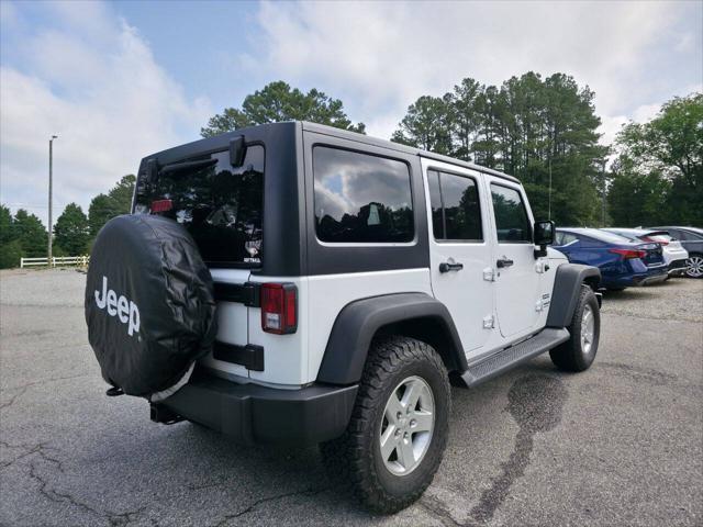 used 2017 Jeep Wrangler Unlimited car, priced at $16,999