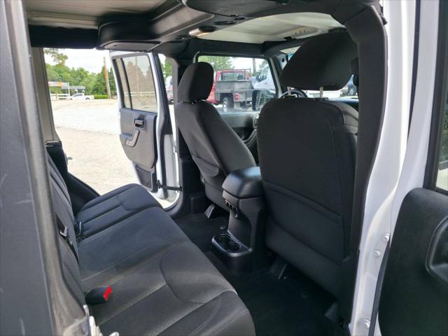 used 2017 Jeep Wrangler Unlimited car, priced at $16,999