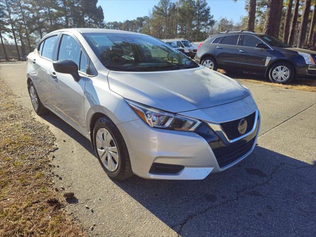 used 2021 Nissan Versa car, priced at $10,750