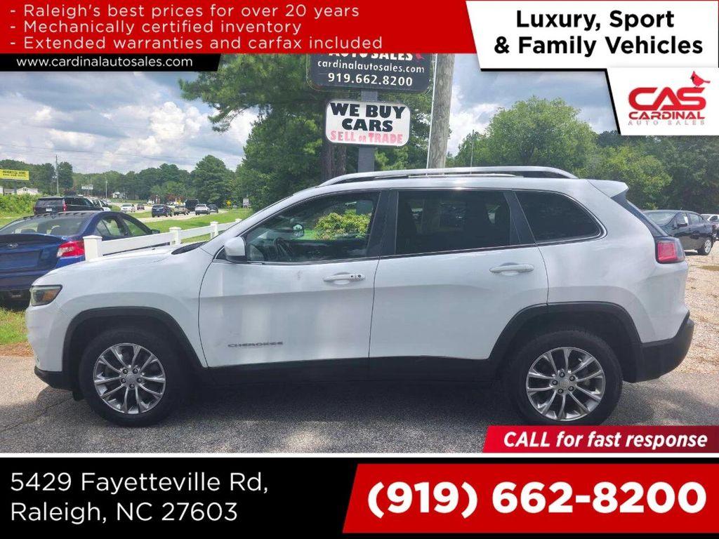used 2019 Jeep Cherokee car, priced at $10,999