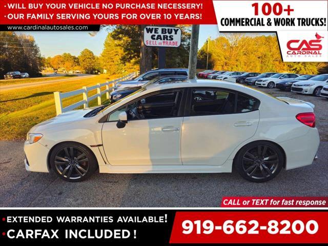 used 2017 Subaru WRX car, priced at $13,999