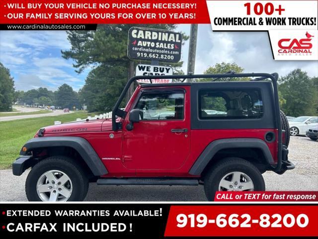 used 2009 Jeep Wrangler car, priced at $9,999