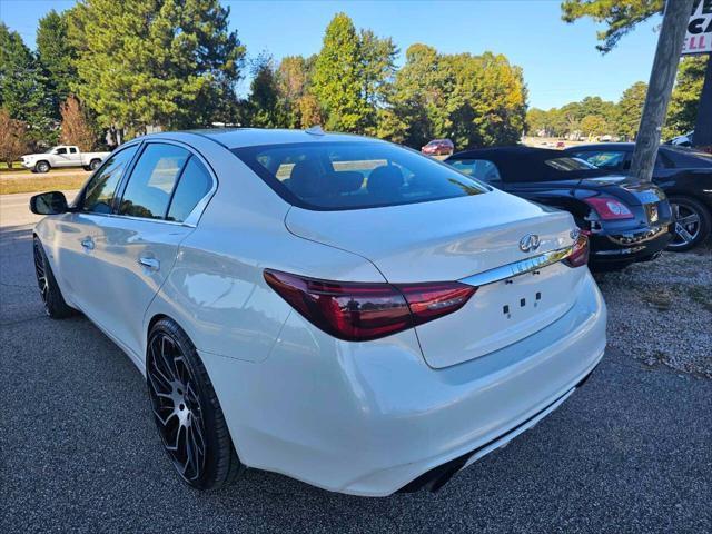 used 2018 INFINITI Q50 car, priced at $17,999