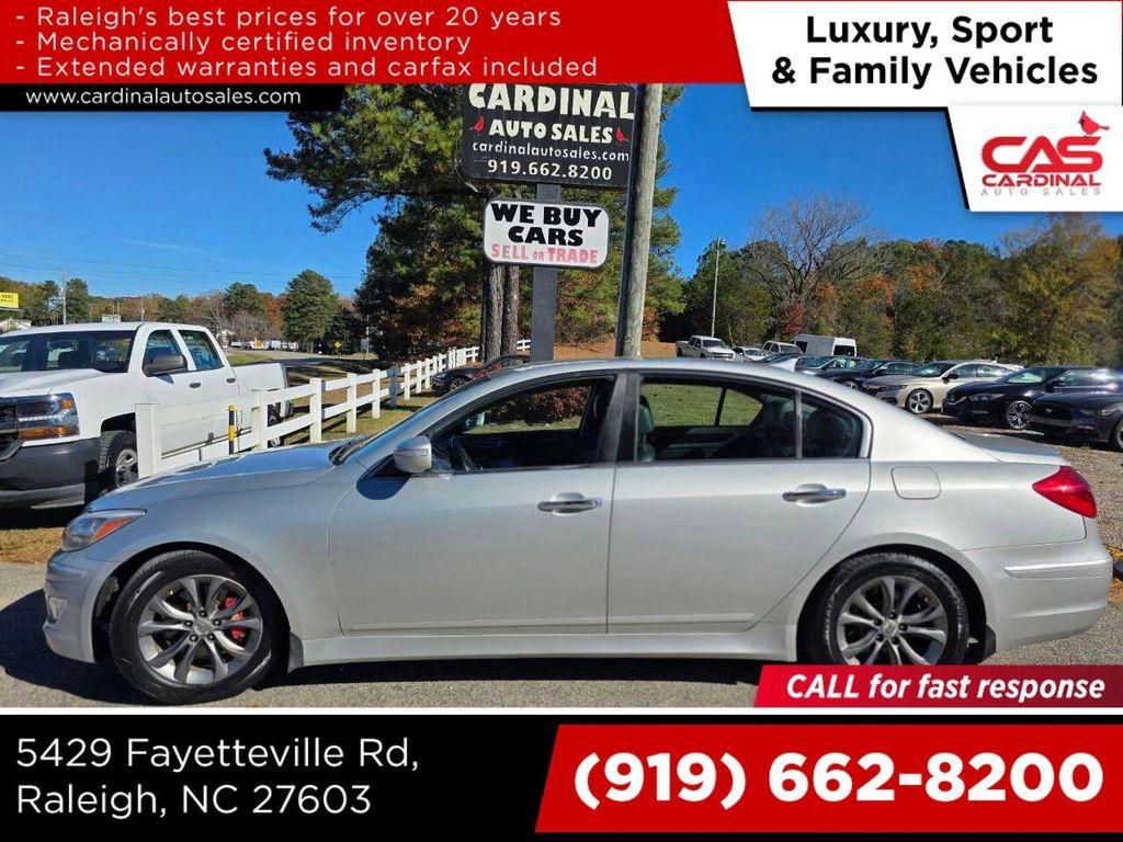 used 2013 Hyundai Genesis car, priced at $7,750