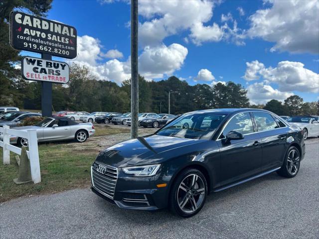 used 2017 Audi A4 car, priced at $15,799