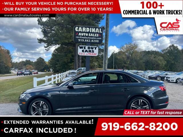 used 2017 Audi A4 car, priced at $15,799