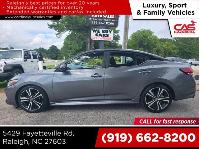used 2020 Nissan Sentra car, priced at $10,850