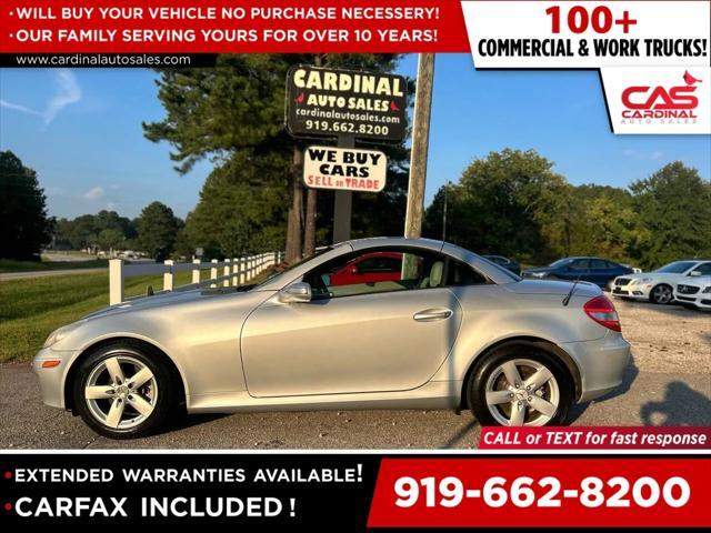 used 2006 Mercedes-Benz SLK-Class car, priced at $9,899