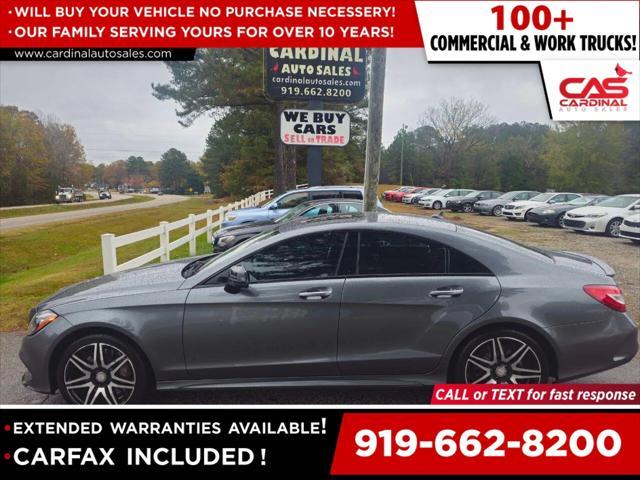 used 2016 Mercedes-Benz CLS-Class car, priced at $26,999