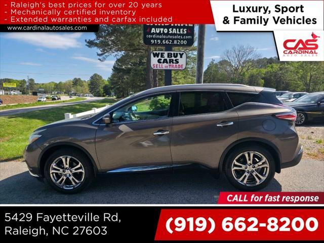 used 2015 Nissan Murano car, priced at $7,999