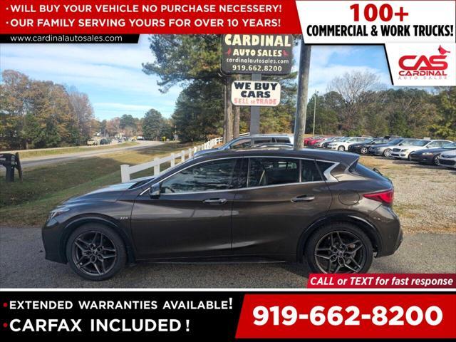 used 2017 INFINITI QX30 car, priced at $9,999