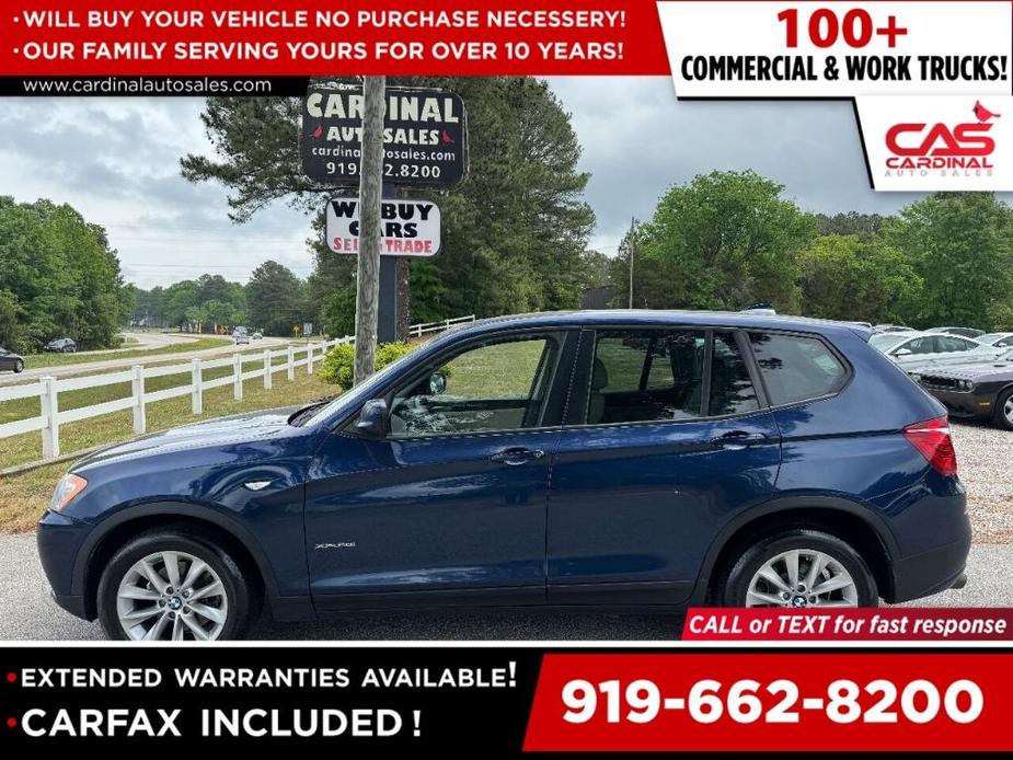 used 2014 BMW X3 car, priced at $9,250