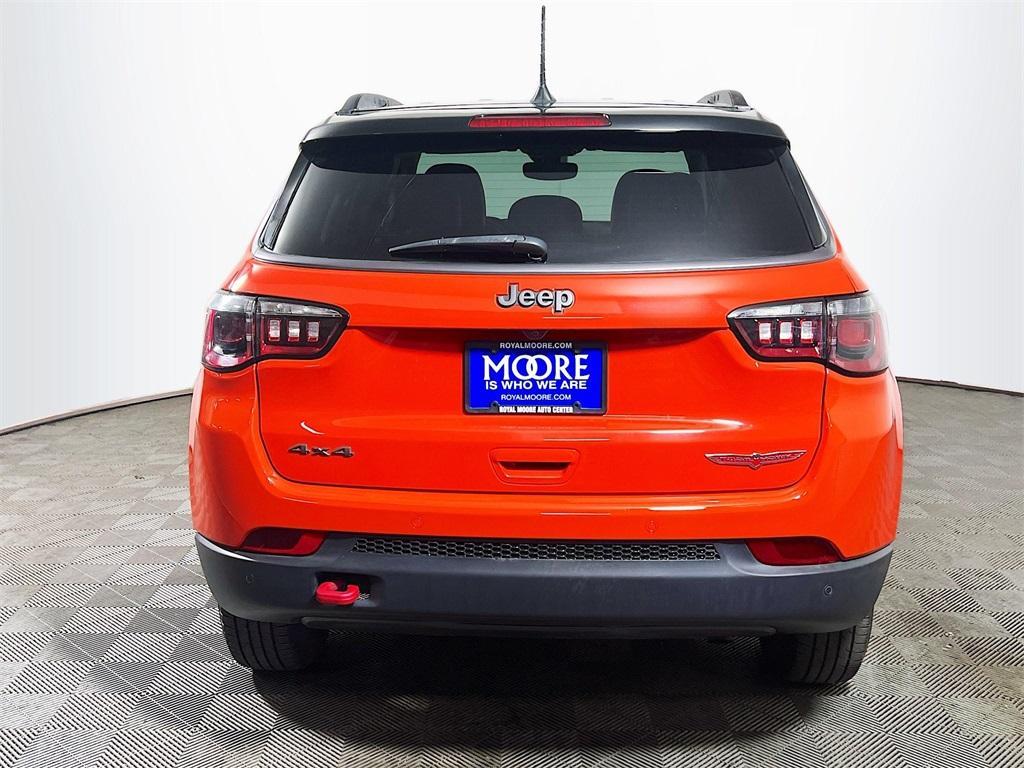 used 2021 Jeep Compass car, priced at $18,000