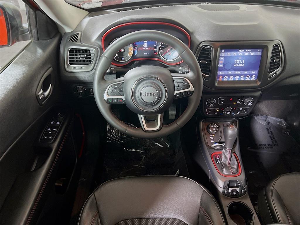 used 2021 Jeep Compass car, priced at $18,000