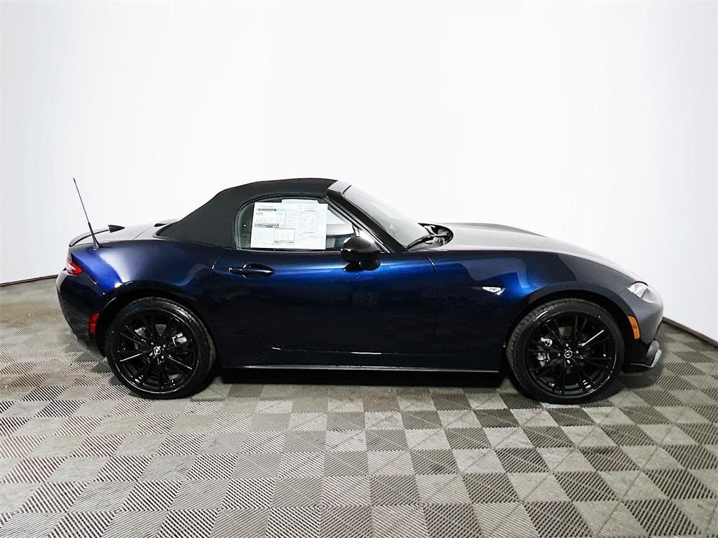 new 2025 Mazda MX-5 Miata car, priced at $34,290