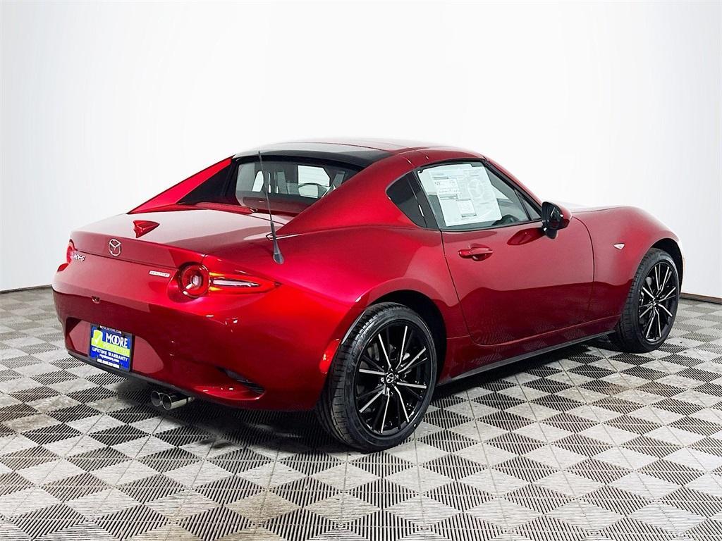 new 2025 Mazda MX-5 Miata RF car, priced at $40,600