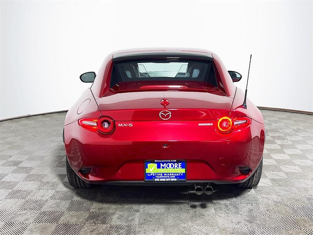 new 2025 Mazda MX-5 Miata RF car, priced at $40,600