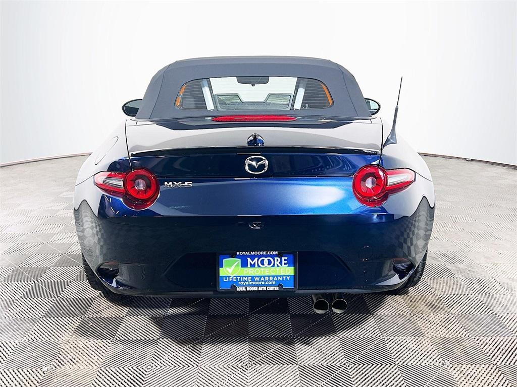 new 2025 Mazda MX-5 Miata car, priced at $34,135