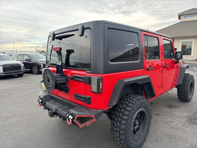 used 2015 Jeep Wrangler Unlimited car, priced at $18,995