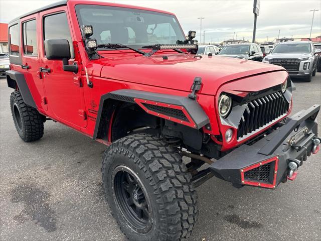 used 2015 Jeep Wrangler Unlimited car, priced at $18,995