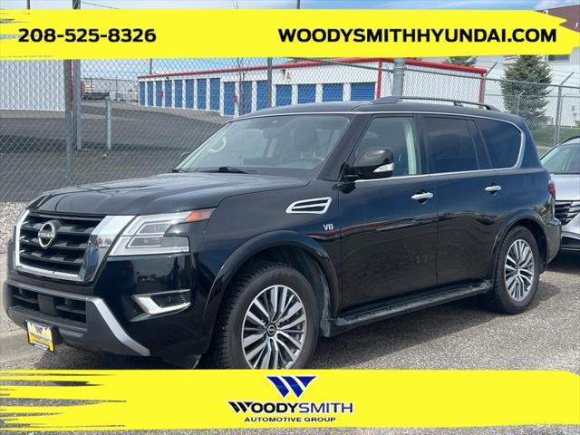 used 2022 Nissan Armada car, priced at $36,995