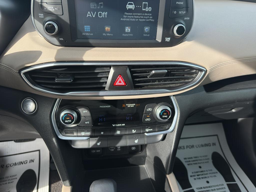 used 2019 Hyundai Santa Fe car, priced at $17,995