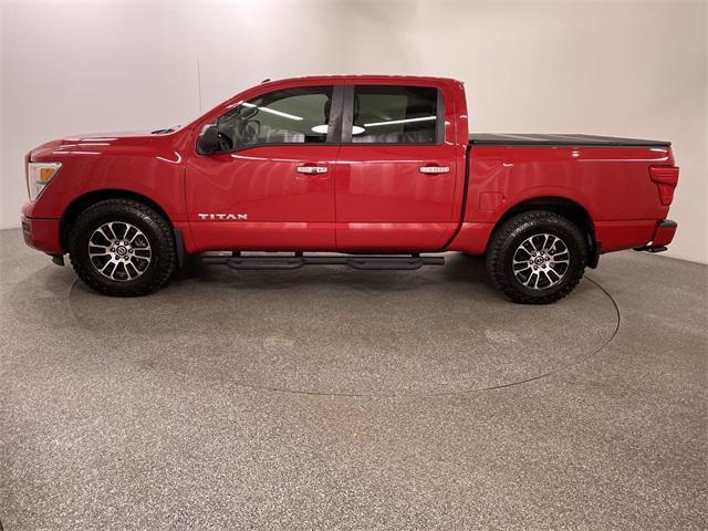 used 2021 Nissan Titan car, priced at $34,000