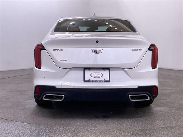 new 2025 Cadillac CT4 car, priced at $52,865