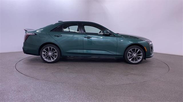 new 2025 Cadillac CT4 car, priced at $50,360