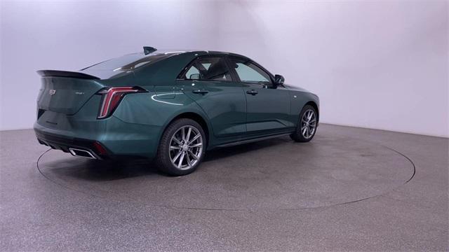 new 2025 Cadillac CT4 car, priced at $50,360