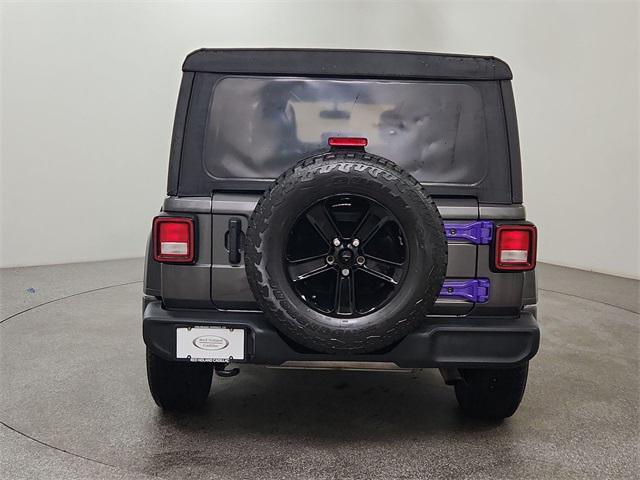 used 2021 Jeep Wrangler Unlimited car, priced at $27,500