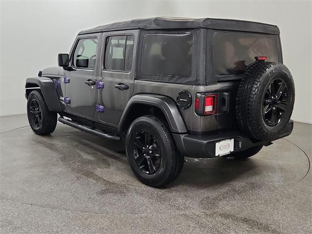 used 2021 Jeep Wrangler Unlimited car, priced at $27,500