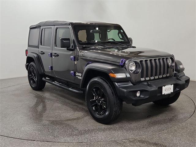 used 2021 Jeep Wrangler Unlimited car, priced at $27,500
