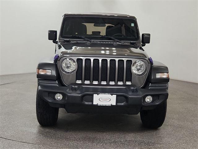 used 2021 Jeep Wrangler Unlimited car, priced at $27,500