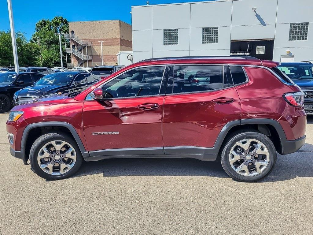 used 2021 Jeep Compass car, priced at $19,491