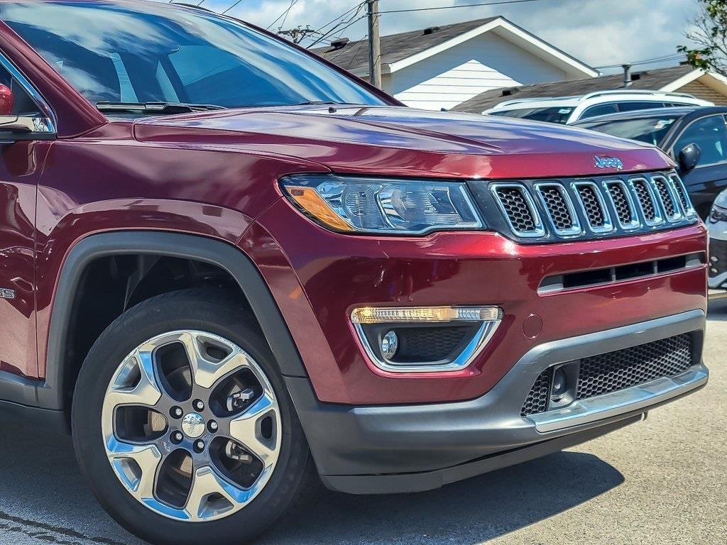 used 2021 Jeep Compass car, priced at $19,491