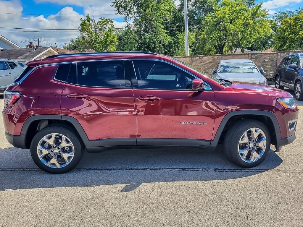 used 2021 Jeep Compass car, priced at $19,491