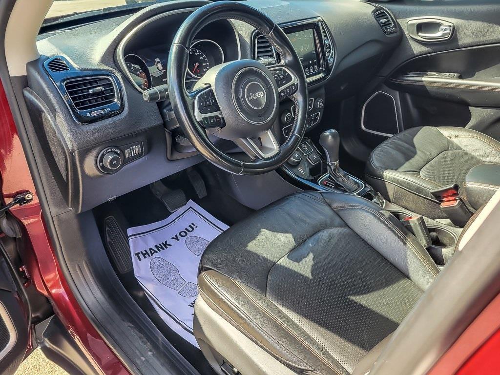 used 2021 Jeep Compass car, priced at $19,491