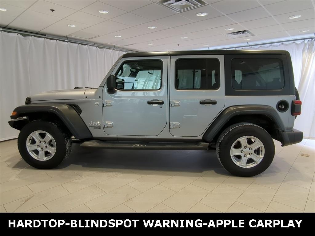 used 2018 Jeep Wrangler Unlimited car, priced at $21,900