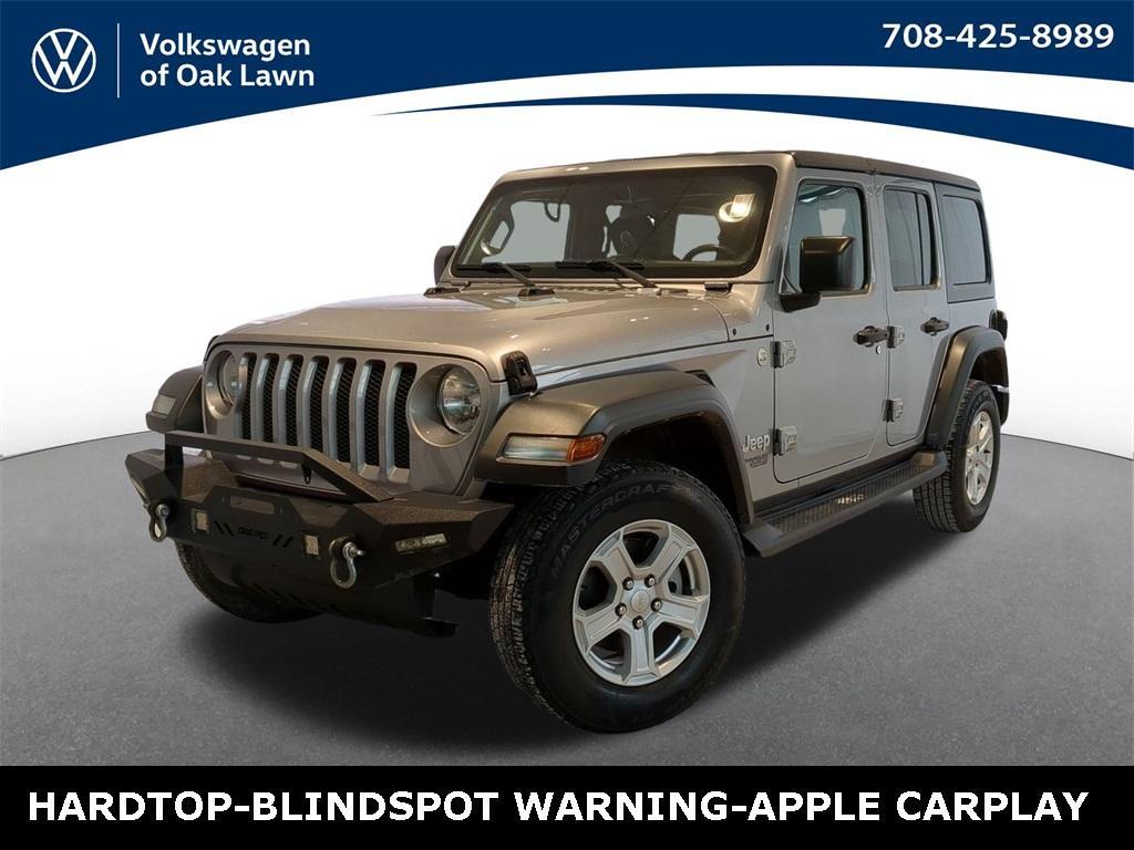 used 2018 Jeep Wrangler Unlimited car, priced at $21,900