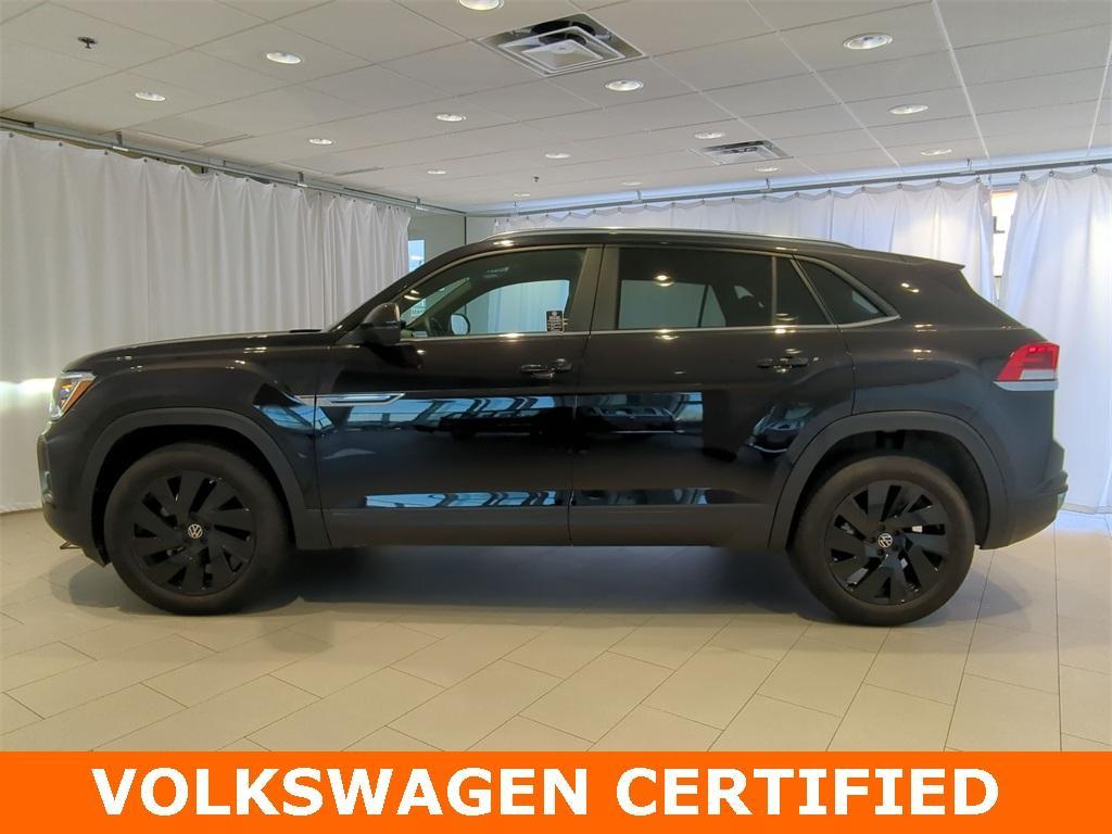 used 2024 Volkswagen Atlas Cross Sport car, priced at $35,991