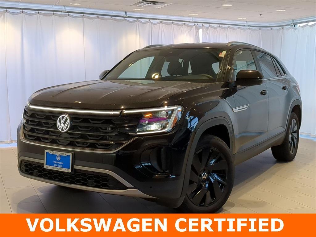 used 2024 Volkswagen Atlas Cross Sport car, priced at $35,991