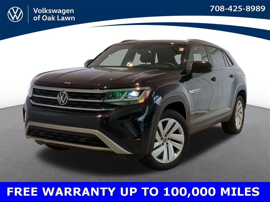 used 2021 Volkswagen Atlas Cross Sport car, priced at $26,399